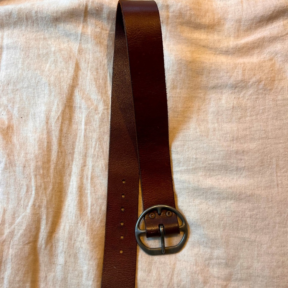 Old stud Leather Belt